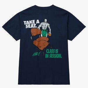 AND1 “Take A Seat” Retro Mitchell & Ness Mens Basketball T Shirt Medium